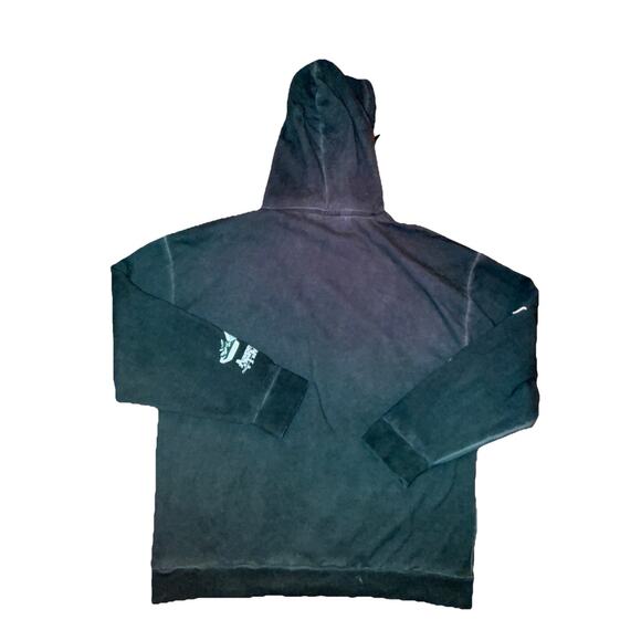 Adventure Time Marceline And The Fries Hoodie Medium grey mineral wash XL Y2K - Picture 4 of 4